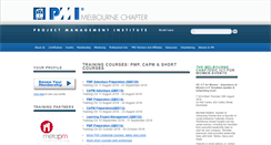 Desktop Screenshot of melbourne.pmi.org.au