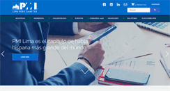 Desktop Screenshot of pmi.org.pe