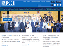 Tablet Screenshot of pmi.org.in