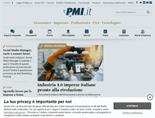 Tablet Screenshot of pmi.it