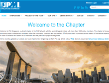 Tablet Screenshot of pmi.org.sg
